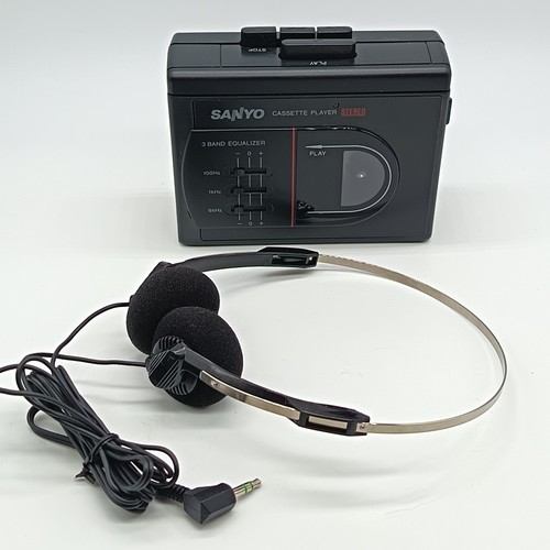 Sanyo gp28 portable cassette - sanyo,
