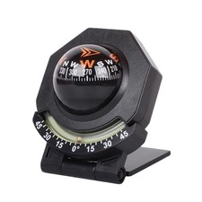 Marine Compass for Boats Glow-in-The-Dark Car Compass Ball Dash Mount Adjustable