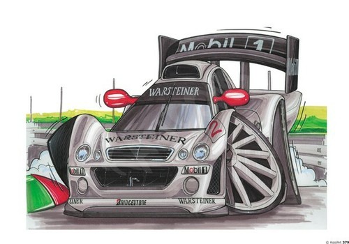 Mercedes clk livery koolart - ,