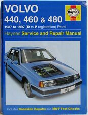 Haynes Volvo 440, 460, 480 / 1987 to 1997 (D - P Reg) / Service & Repair Manual
