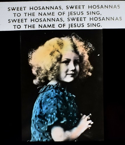 Magic lantern slide sweet - magic,