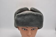 Vintage Soviet USSR Russian Army Ushanka Hat – Size 57