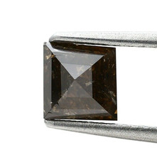 Loose Natural Diamond 1.26tcw Brown Diamond Rhomboid Step Cut Fancy Diamond