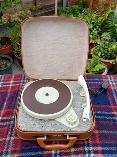 Vintage portable record - vintage,