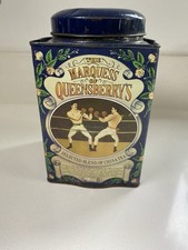 Vintage Marquis of Queensbury Tea Tin with Lid Made In England