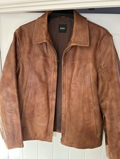 Vintage Hugo Boss Tan Lamb