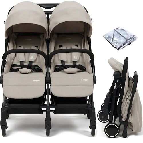 Twin pushchair double - pushchair, stroller