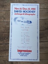David Hockney RARE The Blue