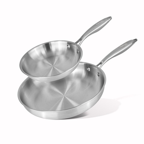 Tri ply stainless steel frying - stainless,