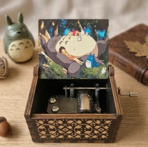 Studio ghibli totoro wooden - studio,