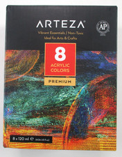Arteza Acrylic Paint, Set of 8