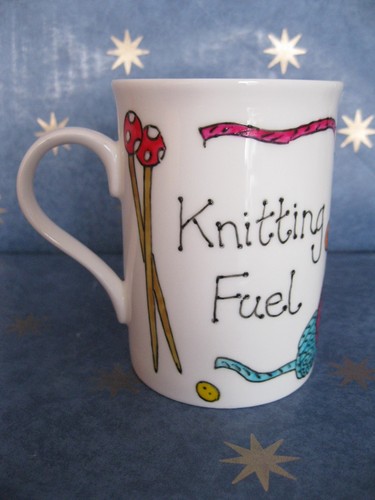 Knitting novelty mug laura - knitting,