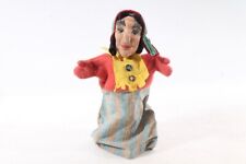 Old Hand Puppet Witch Theater Kids Toy Vintage Collector Decoration