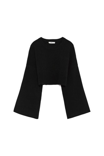 Zara cropped sweatshirt with - zara,