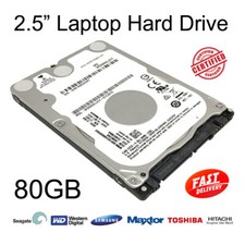 80GB 2.5" SATA Internal Hard Disc Drive HDD for Dell Latitude D630 Laptop