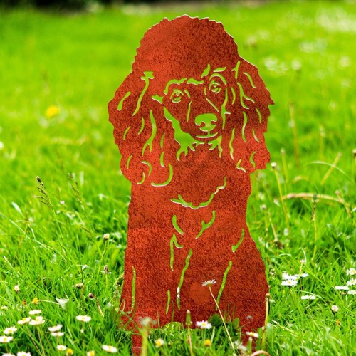 Poodle garden ornaments statue - ornaments,