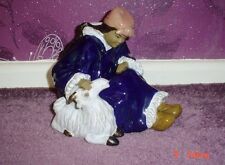 Lovely Oriental Figurine Ornament Oriental Person With Goat