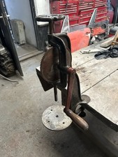 Hand Crank Drill Press Goodell Pratt Tool Smith collectible