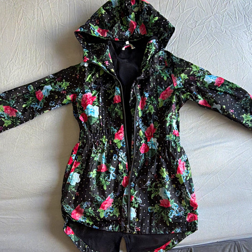Miss vie girls - black, floral