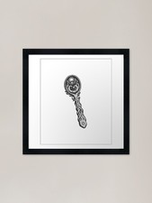 Hand-Carved Wooden Spoon