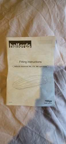 Halfords advanced 580l black - advanced,