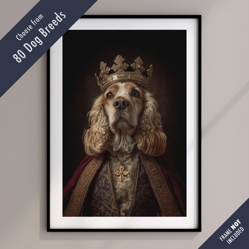 Royal dog portrait - dog, –