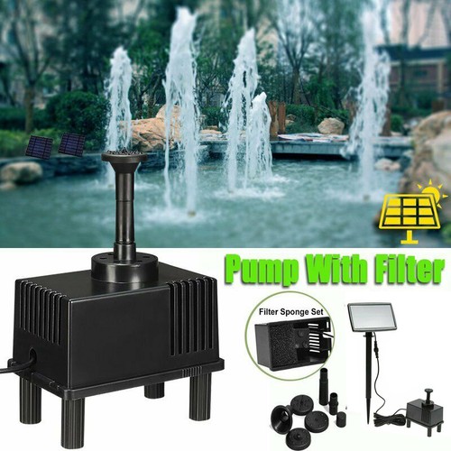 Solar powered water pond - solar,