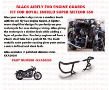 BLACK AIRFLY EVO ENGINE GUARDS
