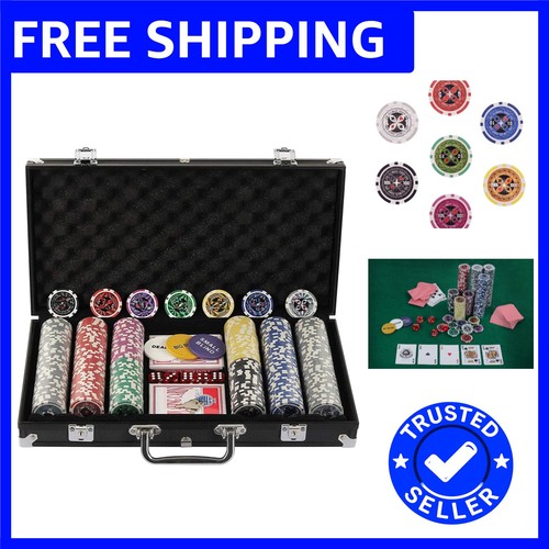 300 piece poker chips - 300-piece,