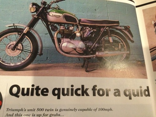 Triumph t100ss motorcycle - triumph,