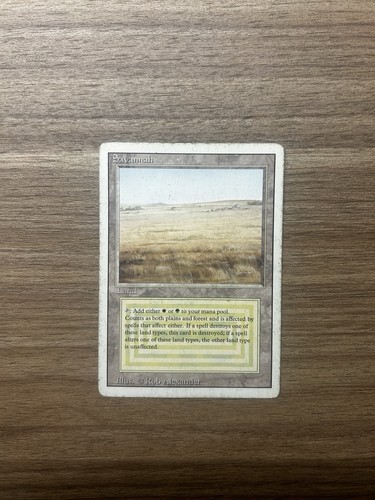 Savannah revised dual land - revised, mtg