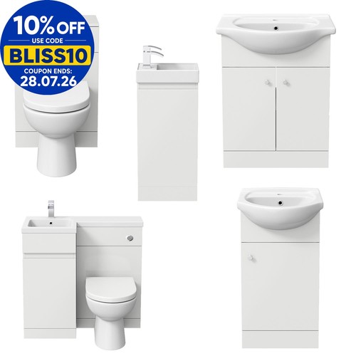 Bathroom vanity unit - unit, basin