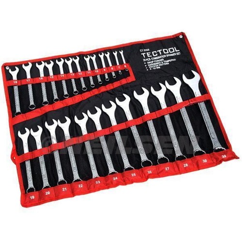 25pc spanner set - spanner, drop