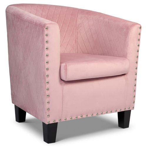Tub chair velvet - tub,