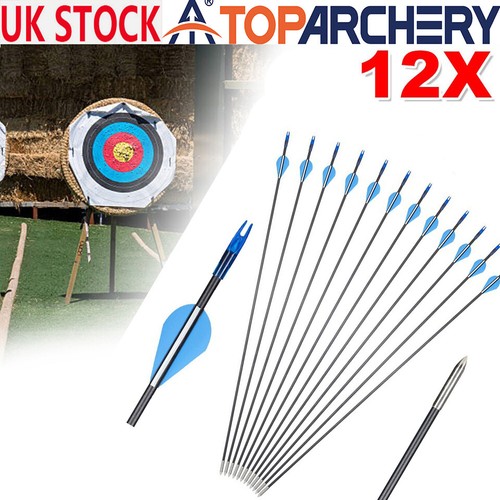 12pack fiberglass arrows - 30",