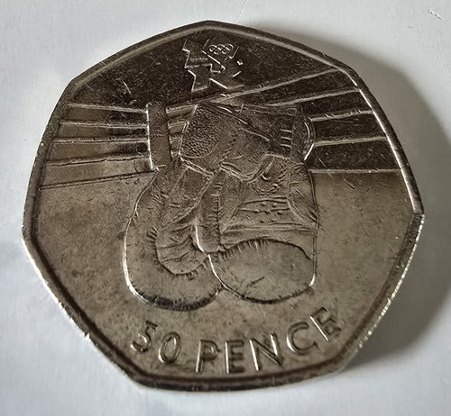 Pence piece 2011 olympics - 50,