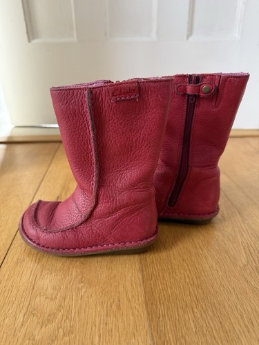 Girls clark red leather - clark’s,