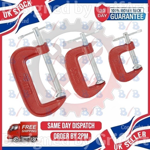 3pc set clamps - c, small