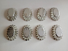 8 Vintage Individual Tin Cake
