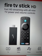 Amazon FireStick (3rd Gen.)With Alexa Voice Remote (REDUCED £49.99-32.95) 2 left