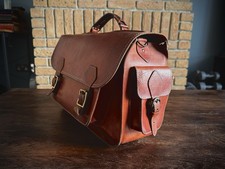 Vintage Large Brown Leather