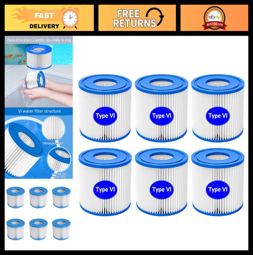 Pack pool filter cartridge - 6,