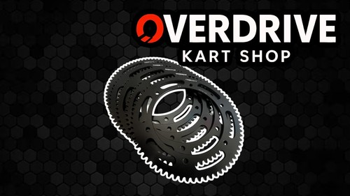 Overdrive 80t kart sprocket - overdrive,