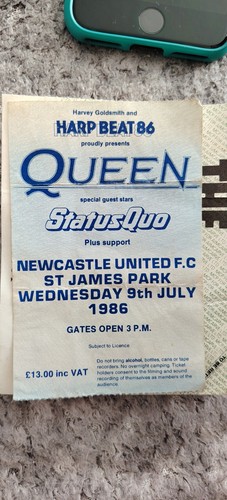 Queen 1986 newcastle - queen,