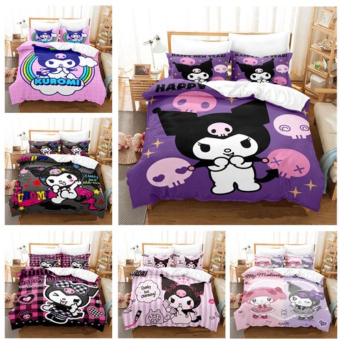 Kuromi girl duvet doona cover - kuromi,