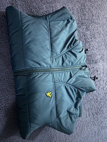 Lyle scott navy l hooded - scott,