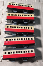 Tomy Thomas & Friends Series 5 Red  Passenger Express Coaches Cars Lot Bulk