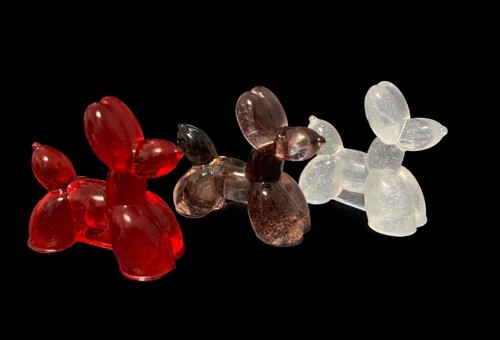 Small resin balloon - , dog