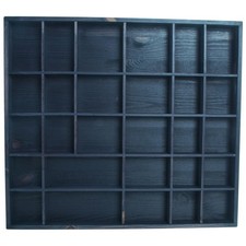 Wall Display Shelf Dark Grey