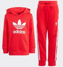 adidas Originals Tracksuit - Trefoil Hoodie & Joggers - Boys /  Kids - All Sizes